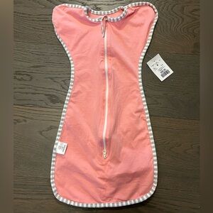 Baby girl arms up baby swaddler 0-6M NWT